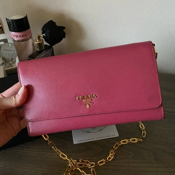 Prada Bags Authentic Prada Saffiano Crossbody Woc Poshmark